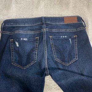 dark washed jeans